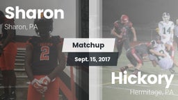 Matchup: Sharon vs. Hickory  2017