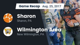 Recap: Sharon  vs. Wilmington Area  2017