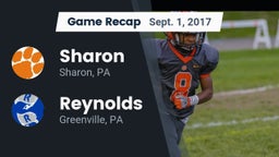 Recap: Sharon  vs. Reynolds  2017