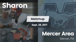 Matchup: Sharon vs. Mercer Area   2017