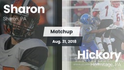 Matchup: Sharon vs. Hickory  2018