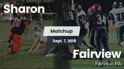 Matchup: Sharon vs. Fairview  2018