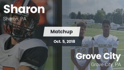 Matchup: Sharon vs. Grove City  2018