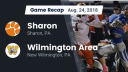 Recap: Sharon  vs. Wilmington Area  2018