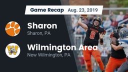 Recap: Sharon  vs. Wilmington Area  2019