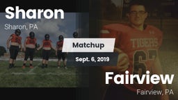 Matchup: Sharon vs. Fairview  2019
