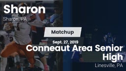Matchup: Sharon vs. Conneaut Area Senior High 2019