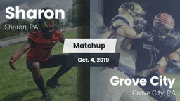 Matchup: Sharon vs. Grove City  2019