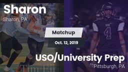 Matchup: Sharon vs. USO/University Prep  2019