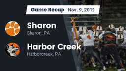 Recap: Sharon  vs. Harbor Creek  2019