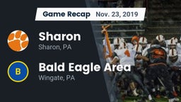 Recap: Sharon  vs. Bald Eagle Area  2019
