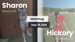 Matchup: Sharon vs. Hickory  2020
