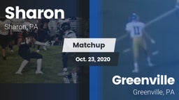 Matchup: Sharon vs. Greenville  2020