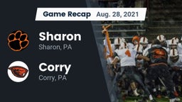 Recap: Sharon  vs. Corry  2021