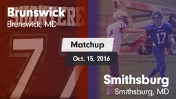 Matchup: Brunswick vs. Smithsburg  2016