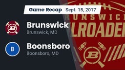 Recap: Brunswick  vs. Boonsboro  2017