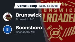 Recap: Brunswick  vs. Boonsboro  2018