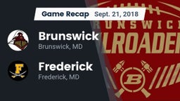 Recap: Brunswick  vs. Frederick  2018