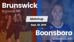 Matchup: Brunswick vs. Boonsboro  2019