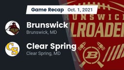 Recap: Brunswick  vs. Clear Spring  2021