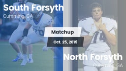 Matchup: South Forsyth vs. North Forsyth  2019