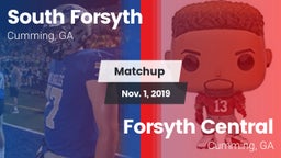 Matchup: South Forsyth vs. Forsyth Central  2019