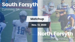 Matchup: South Forsyth vs. North Forsyth  2020