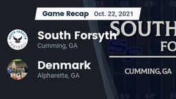 Recap: South Forsyth  vs. Denmark  2021