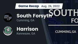 Recap: South Forsyth  vs. Harrison  2022