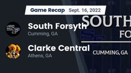 Recap: South Forsyth  vs. Clarke Central  2022