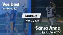 Matchup: Veribest vs. Santa Anna  2016