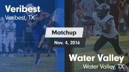Matchup: Veribest vs. Water Valley  2016