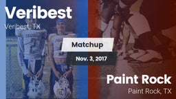 Matchup: Veribest vs. Paint Rock  2017