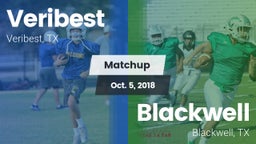 Matchup: Veribest vs. Blackwell  2018