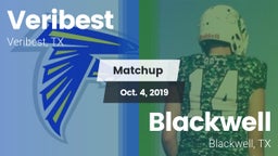Matchup: Veribest vs. Blackwell  2019