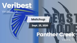 Matchup: Veribest vs. Panther Creek  2020