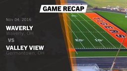 Recap: Waverly  vs. Valley View  2016