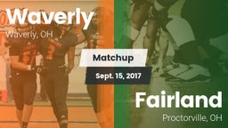 Matchup: Waverly  vs. Fairland  2017