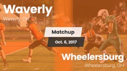 Matchup: Waverly  vs. Wheelersburg  2017