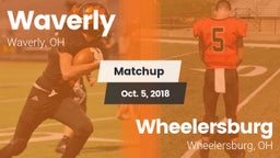 Matchup: Waverly  vs. Wheelersburg  2018