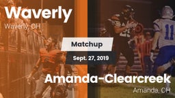 Matchup: Waverly  vs. Amanda-Clearcreek  2019