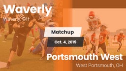 Matchup: Waverly  vs. Portsmouth West  2019