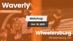 Matchup: Waverly  vs. Wheelersburg  2019