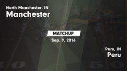 Matchup: Manchester vs. Peru  2016