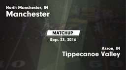 Matchup: Manchester vs. Tippecanoe Valley  2016