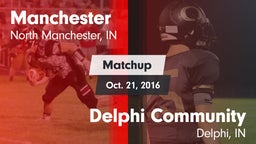 Matchup: Manchester vs. Delphi Community  2016