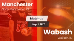 Matchup: Manchester vs. Wabash  2017