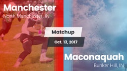Matchup: Manchester vs. Maconaquah  2017
