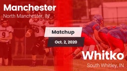 Matchup: Manchester vs. Whitko  2020