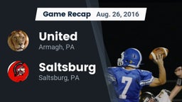 Recap: United  vs. Saltsburg  2016